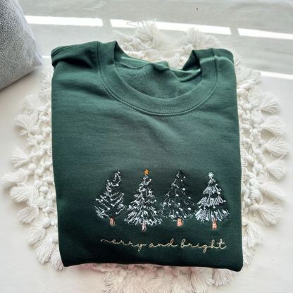 [Copy]Retro Santa & Reindeer Christmas Winter Cabin Sweatshirt