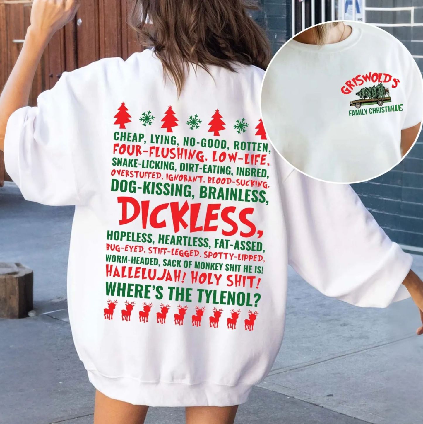 Griswold’s National Lampoon’s Christmas Vacation Dickless Sweatshirt