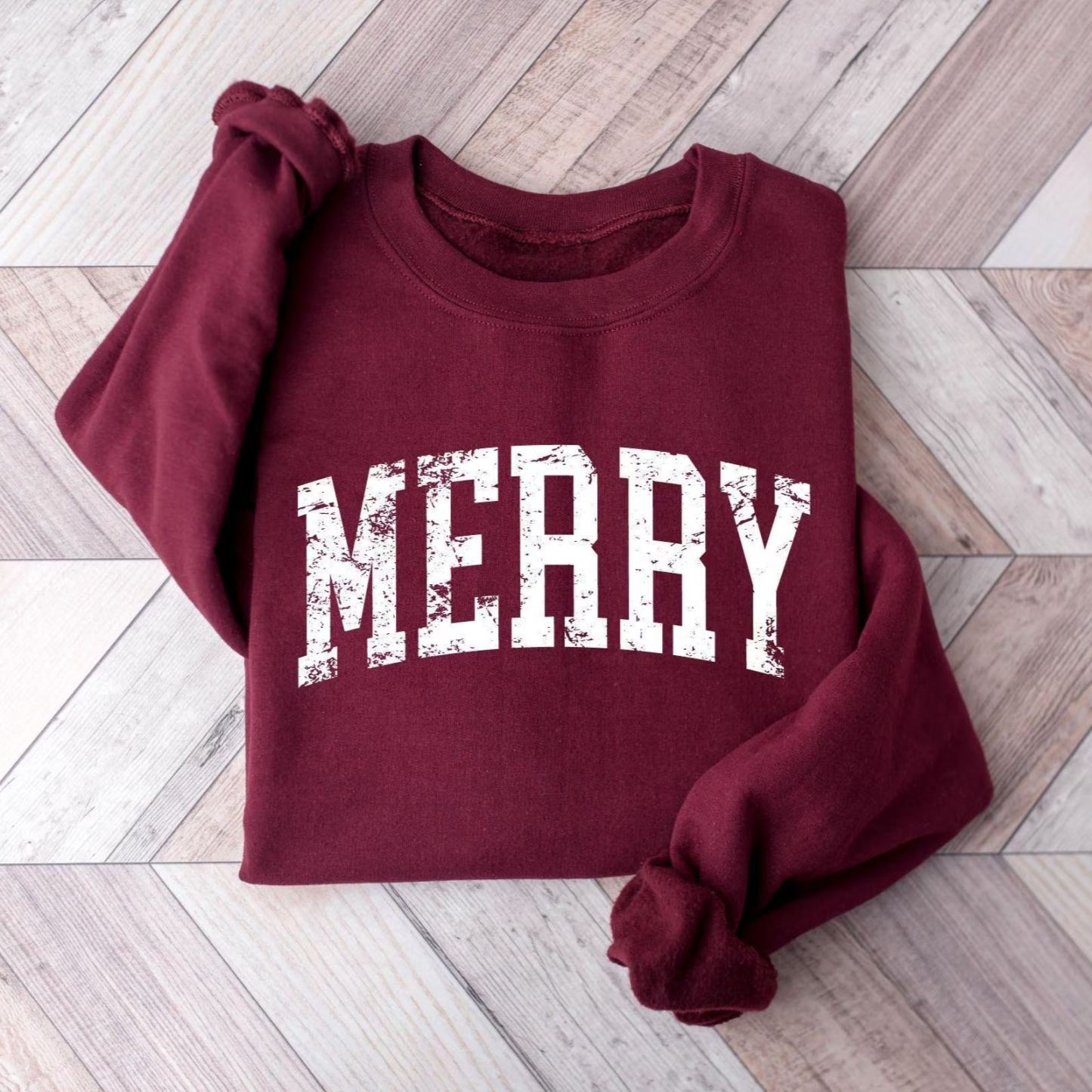 Retro Merry Sweatshirt