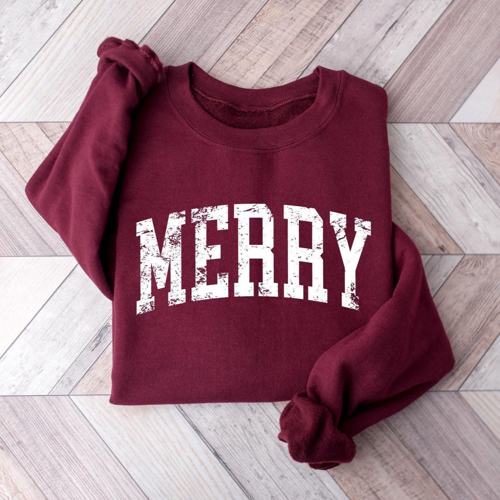 Retro Merry Sweatshirt