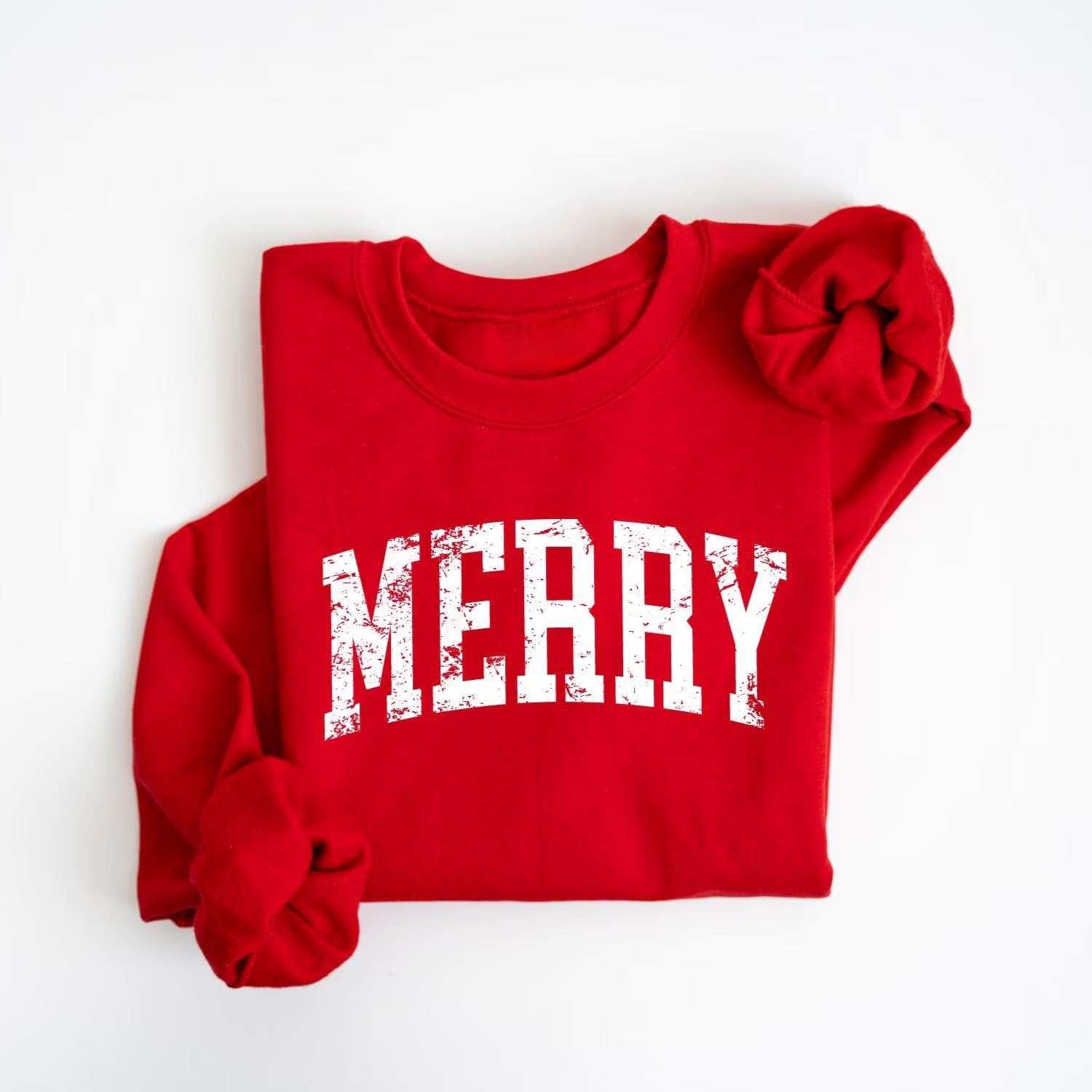 Retro Merry Sweatshirt