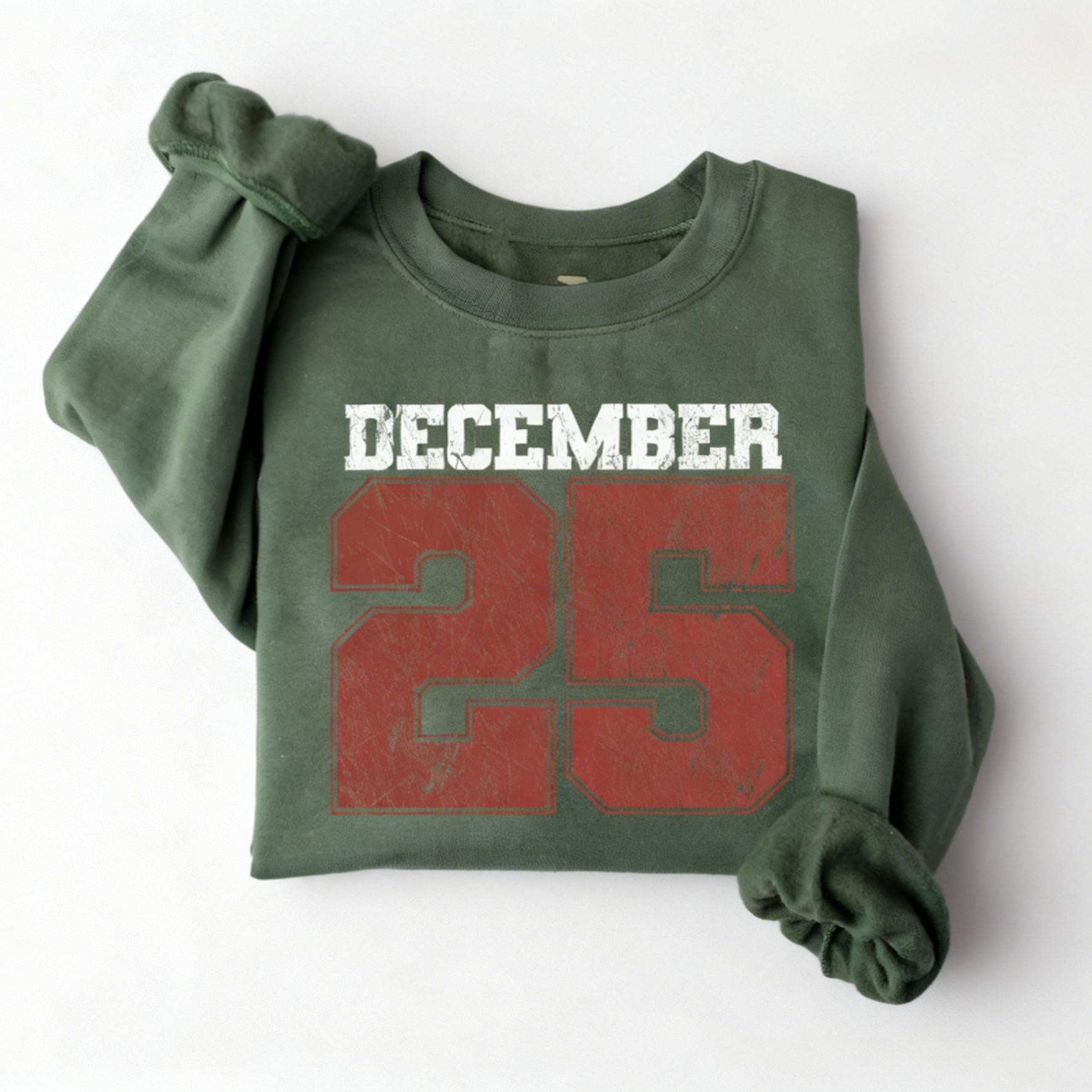 Retro Christmas December 25 Sweatshirt