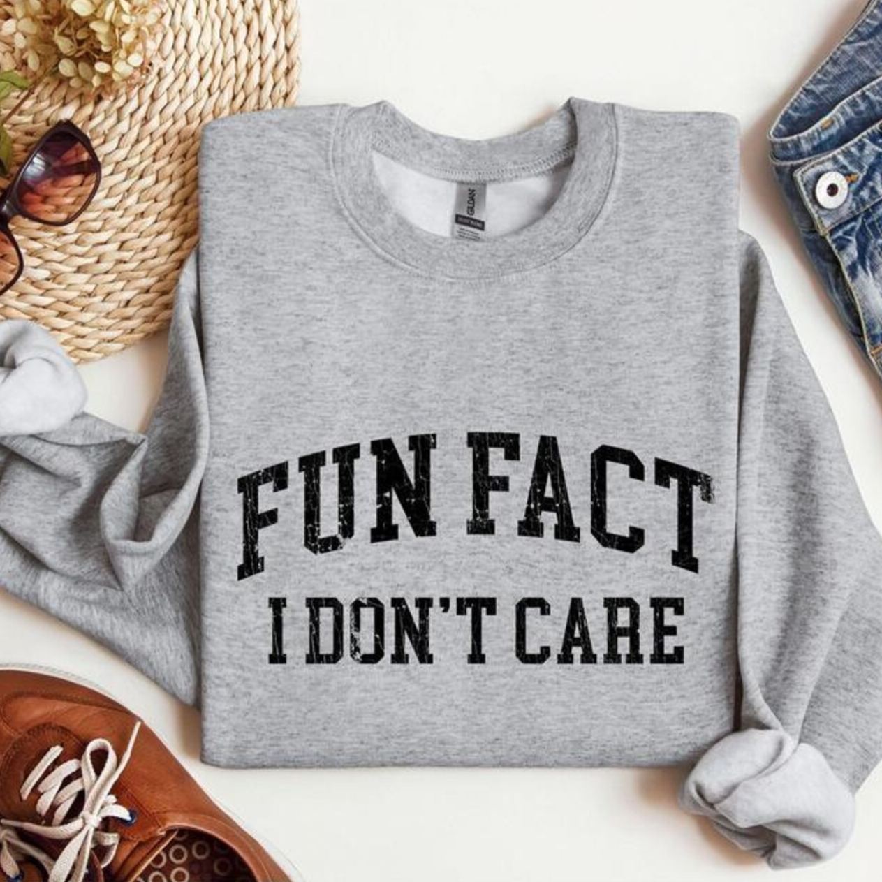 [Copy]Embroidered In October We Wear Pink Sweatshirt