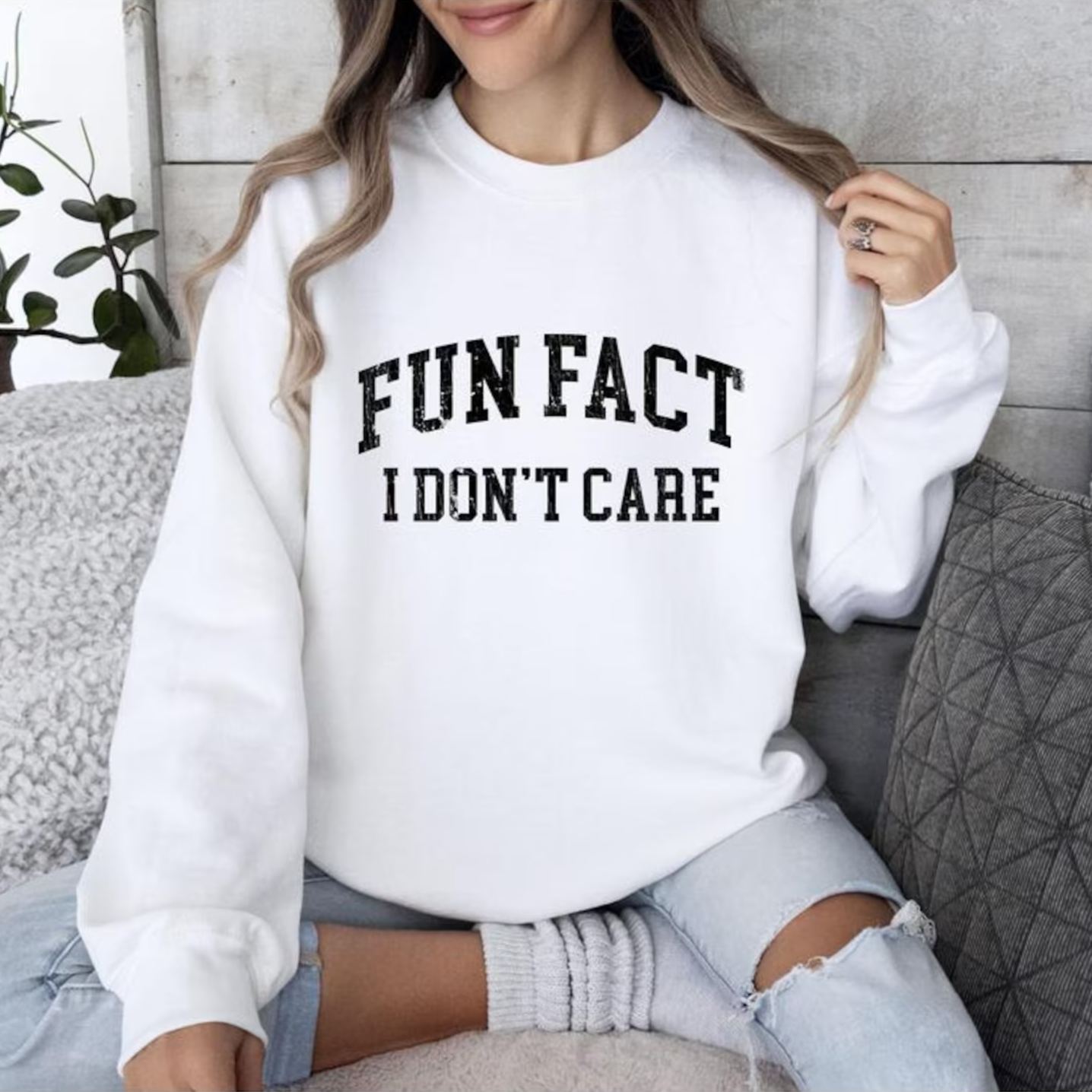 [Copy]Embroidered In October We Wear Pink Sweatshirt