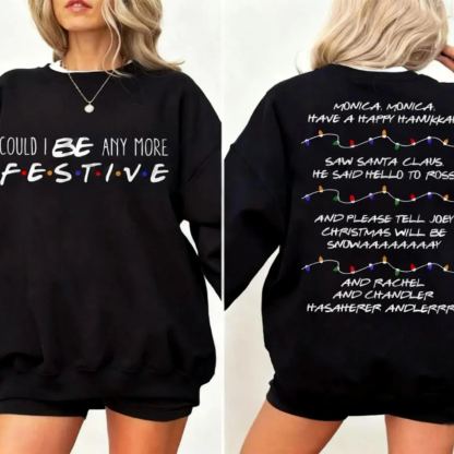 Retro TV Show Friends Christmas Sweatshirt