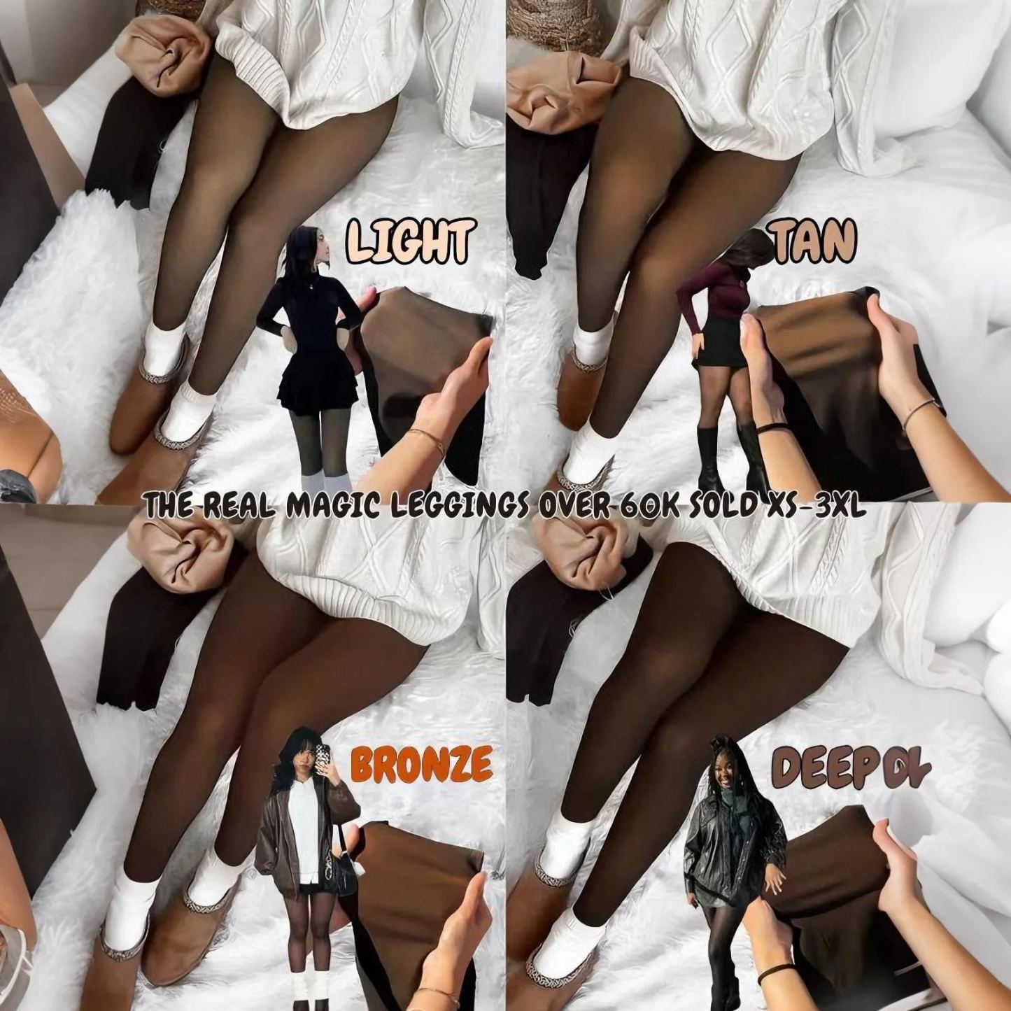 Tight-Fitting Black Semi-Sheer Leggings