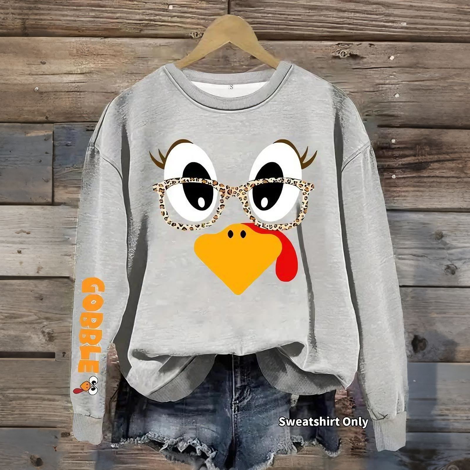 [Copy]Embroidered 'I Wish All My Problems Were As Little As My Boobs' 90s Y2K Sweatshirt