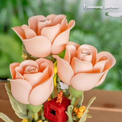 Magic Blooming Flower Building Block