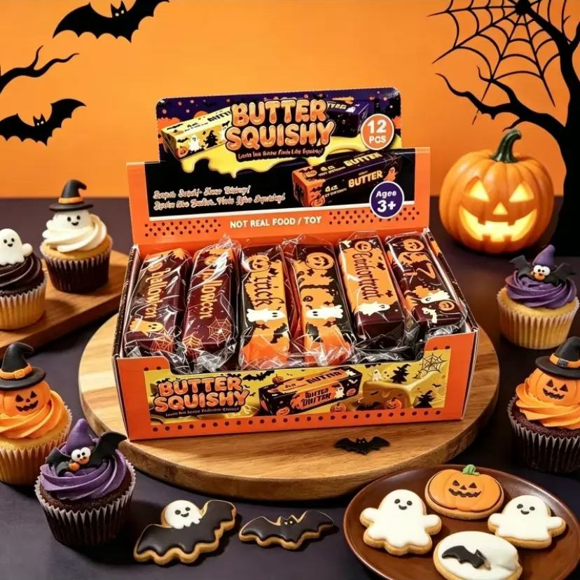 Halloween Squishy Fidget Toys Set
