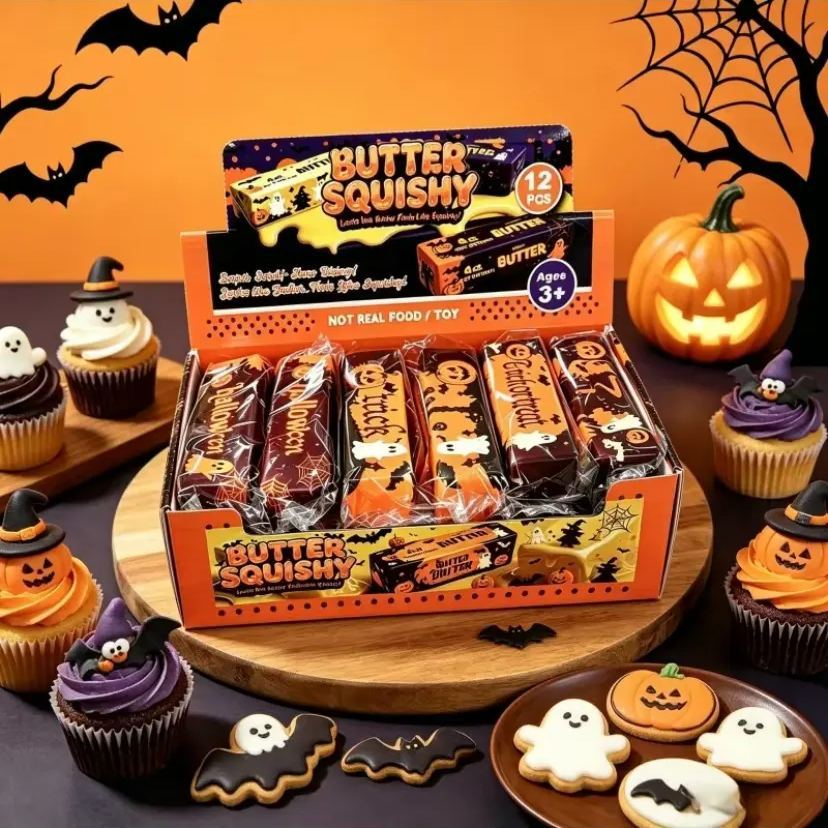 Halloween Squishy Fidget Toys Set