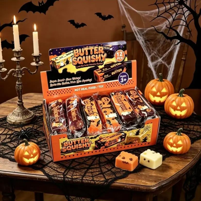Halloween Squishy Fidget Toys Set