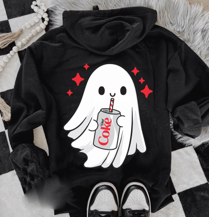 Spooky Ghost Halloween Tee - Funny Skeleton Shirt