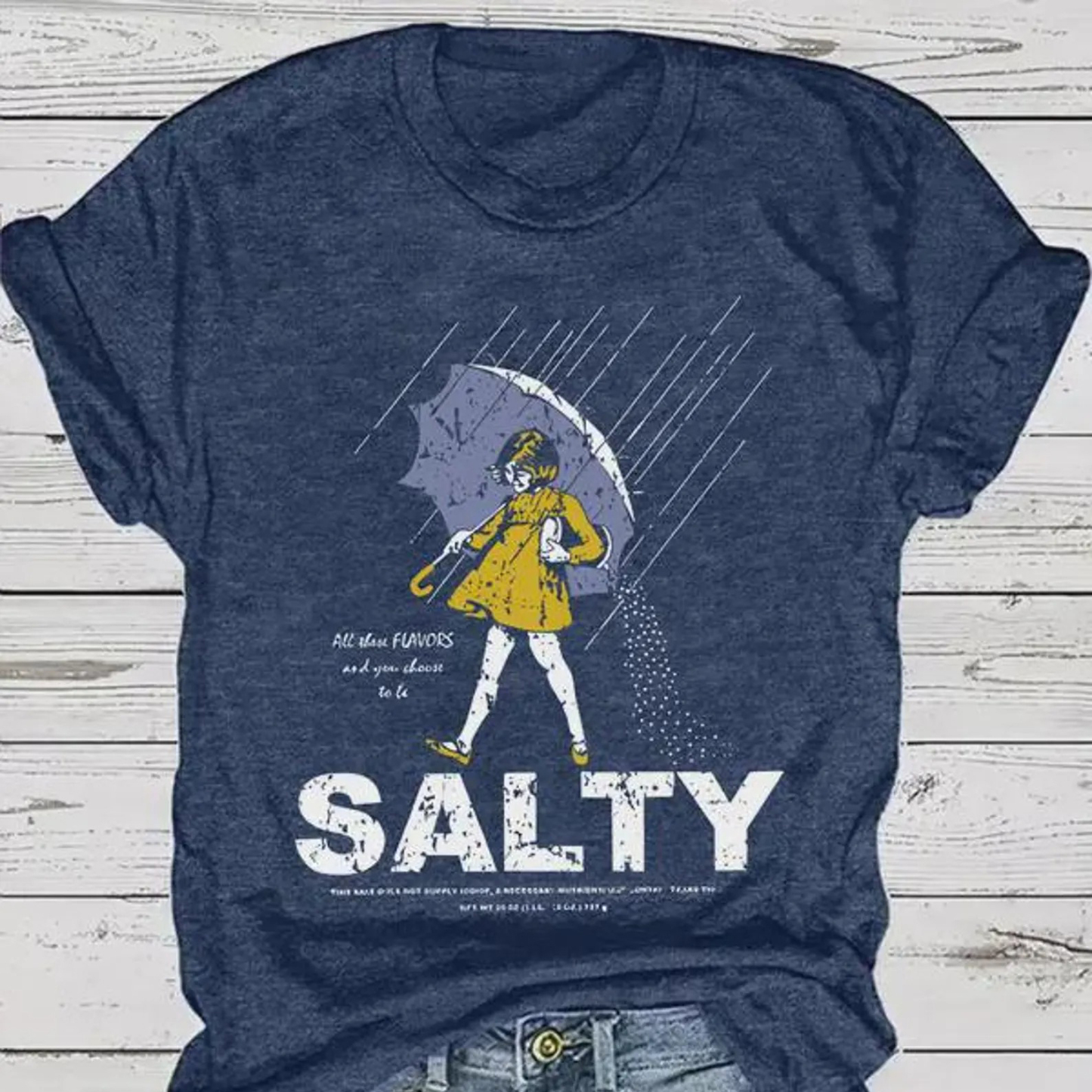 Umbrella & Sality Girl T-Shirt
