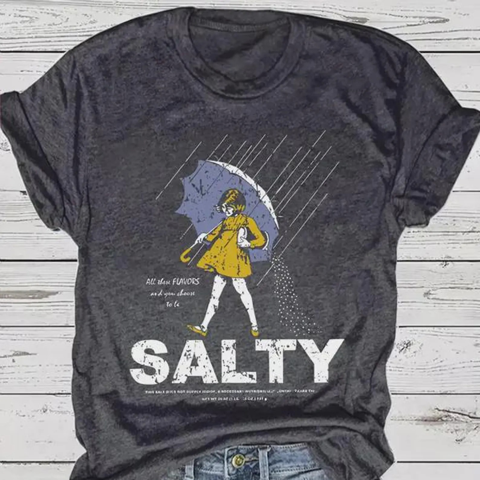 Umbrella & Sality Girl T-Shirt