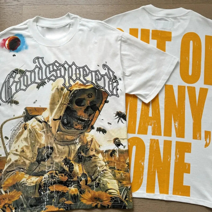 Godspeed Vintage Skull T-Shirt