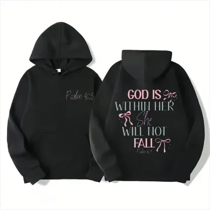 GOD IS WITHIN HER She Will Not Fall T-Shirt