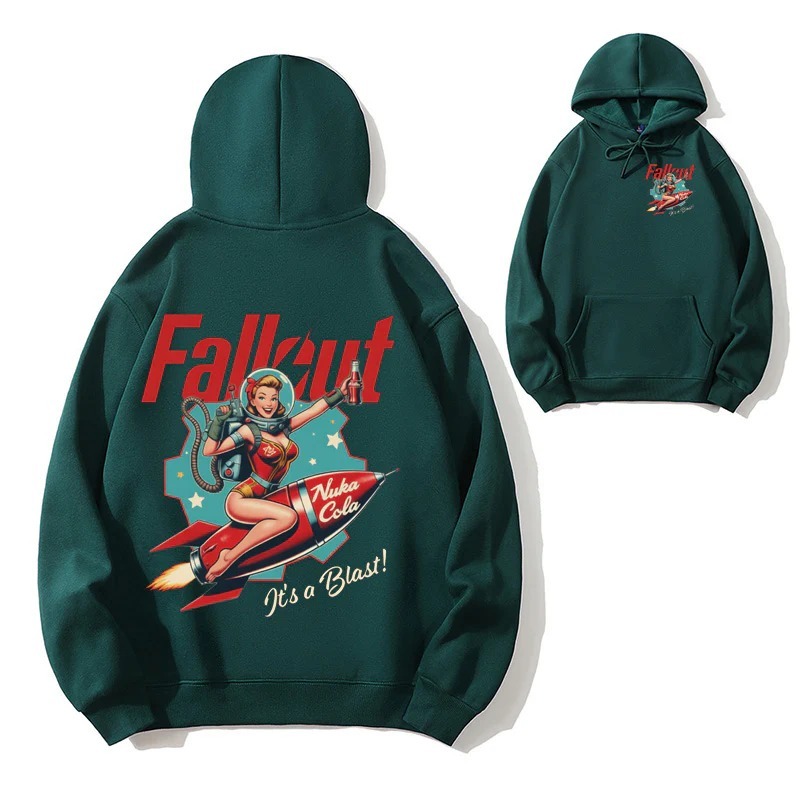 Nuka Coca Fallout Vintage Hoodie