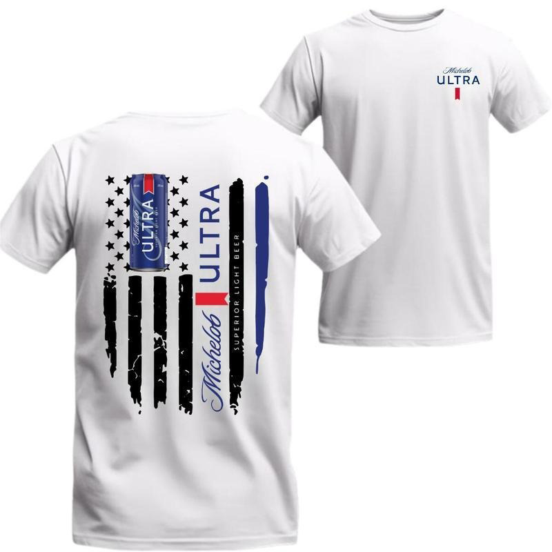 American Flag Beer T-Shirt