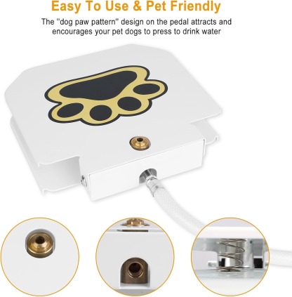 Dog Paw Activated Sprinkler – Fun & Smart Outdoor Water Toy 🐾💦