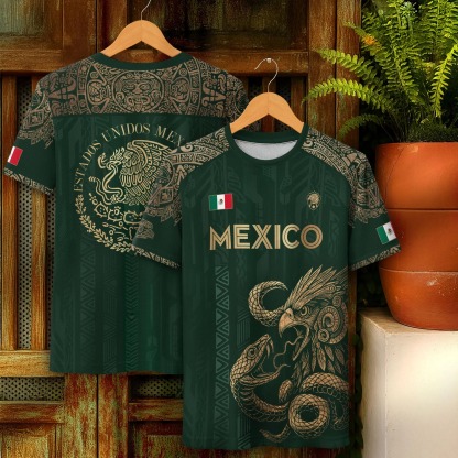 Aztec football jersey of Mexico