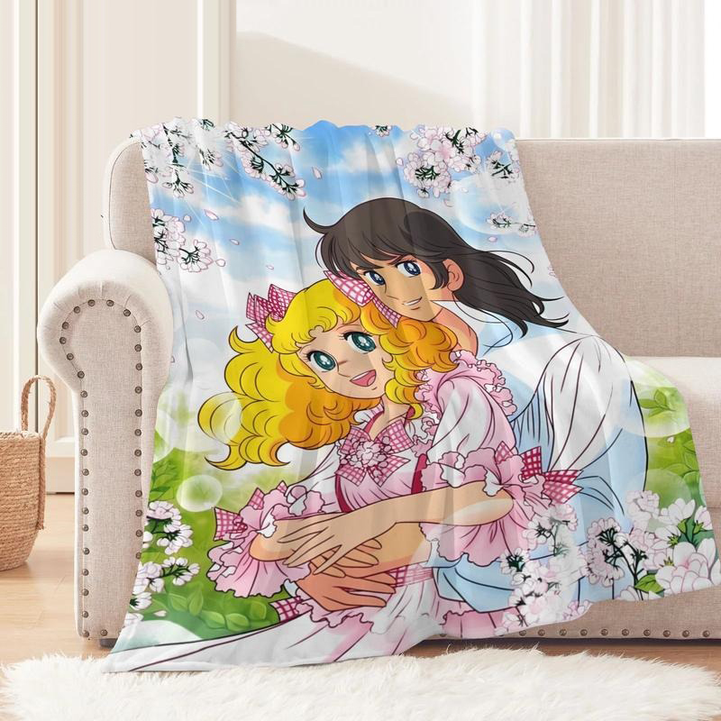 Candy Candy Girl Cartoon Anime Blanket