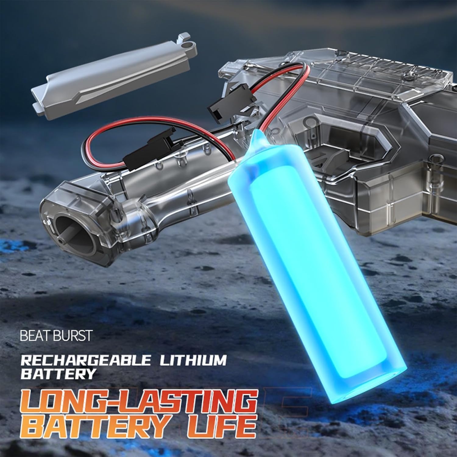 Mechanical Transforming Electric Water Gun