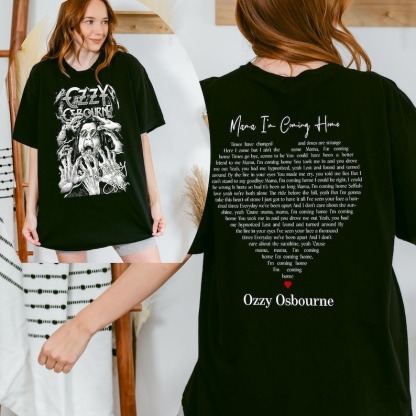 Mama I'm Coming Home Ozzy Osbourne T-Shirt
