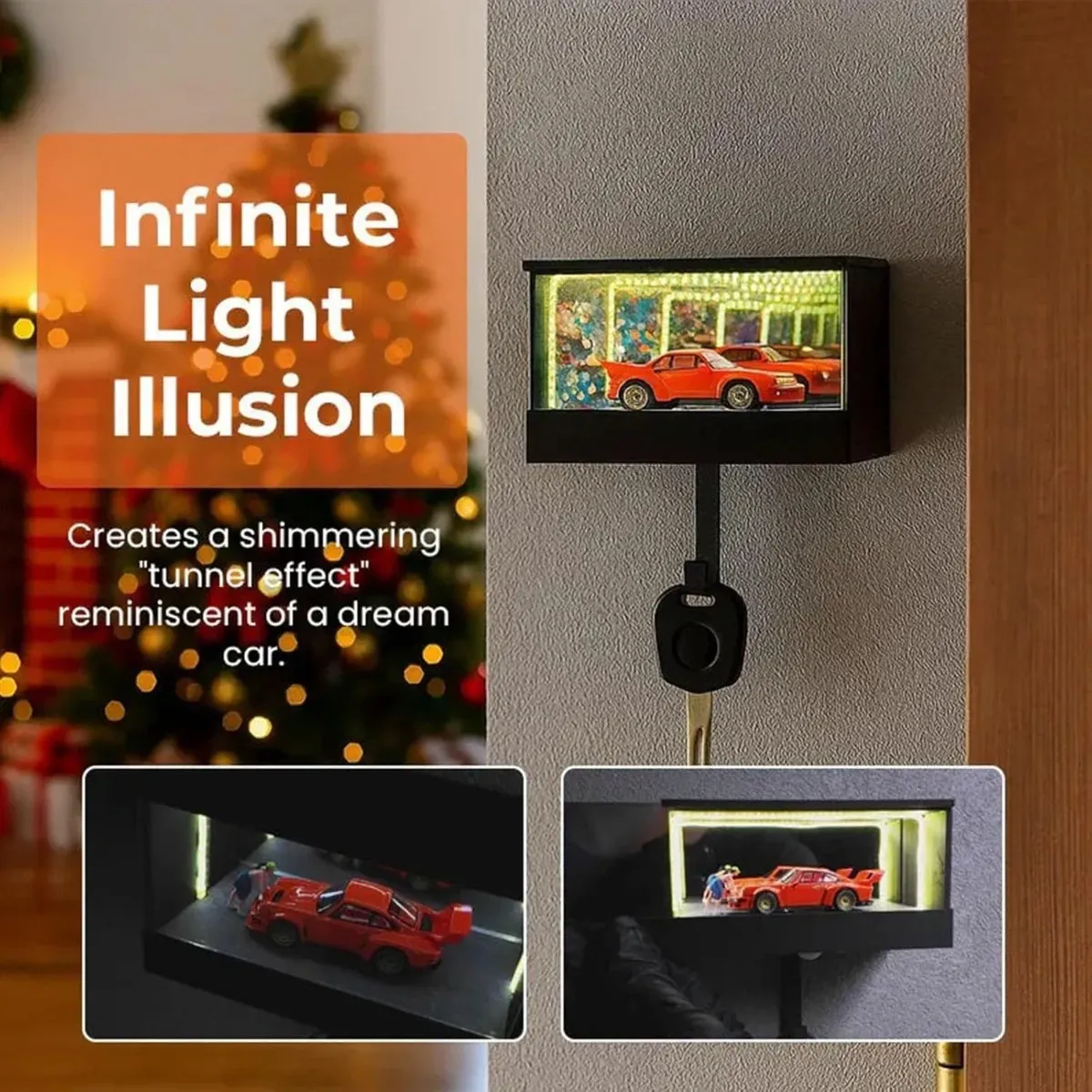 Infinite Garage Keyring - Illuminated with LED