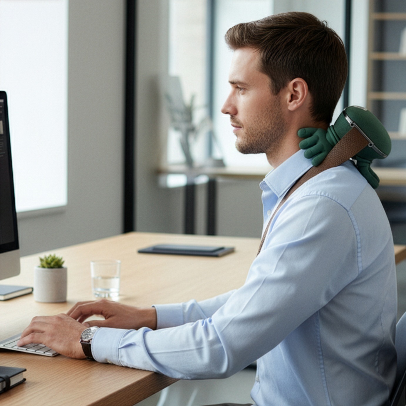 Rechargeable Neck & Shoulder Massager | Deep Relief, Anytime You Need It