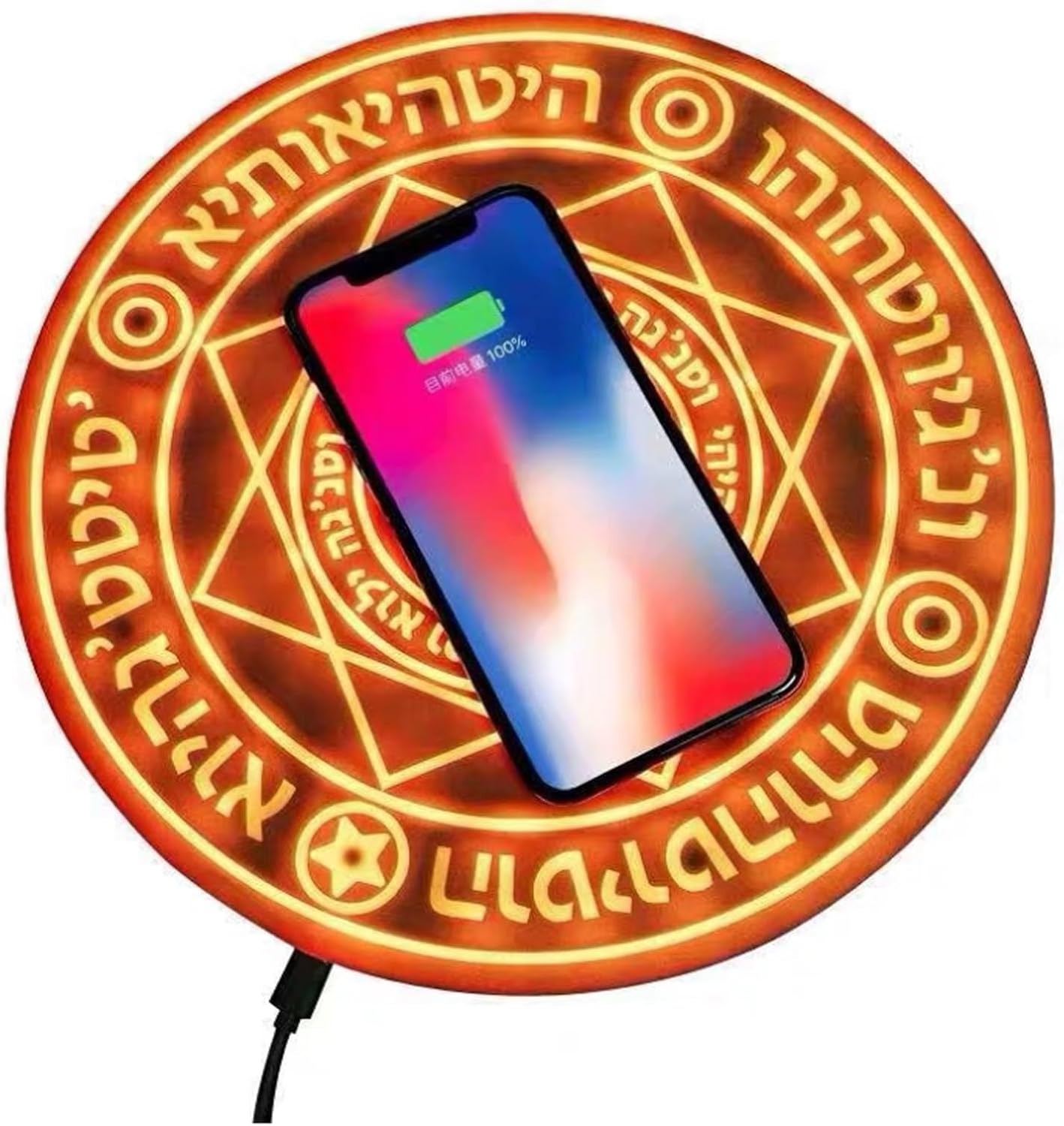 Magical Girl Sound and Light Wireless Charger