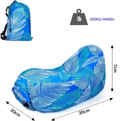 Inflatable Floating Lounge Chair – Ultimate Pool Relax Sofa with Backrest, Stay-Cool Water Lounger for Beach & Lake