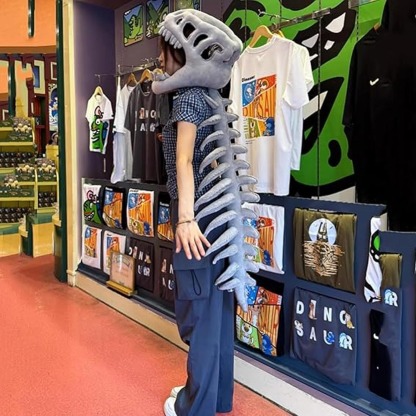 Wearable Dinosaur Skeleton Plush