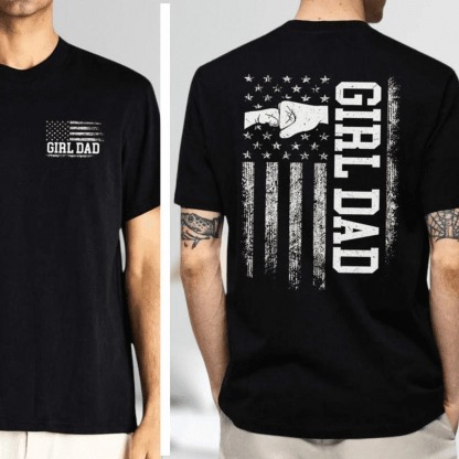 Girl Dad Fist Bump T-Shirt