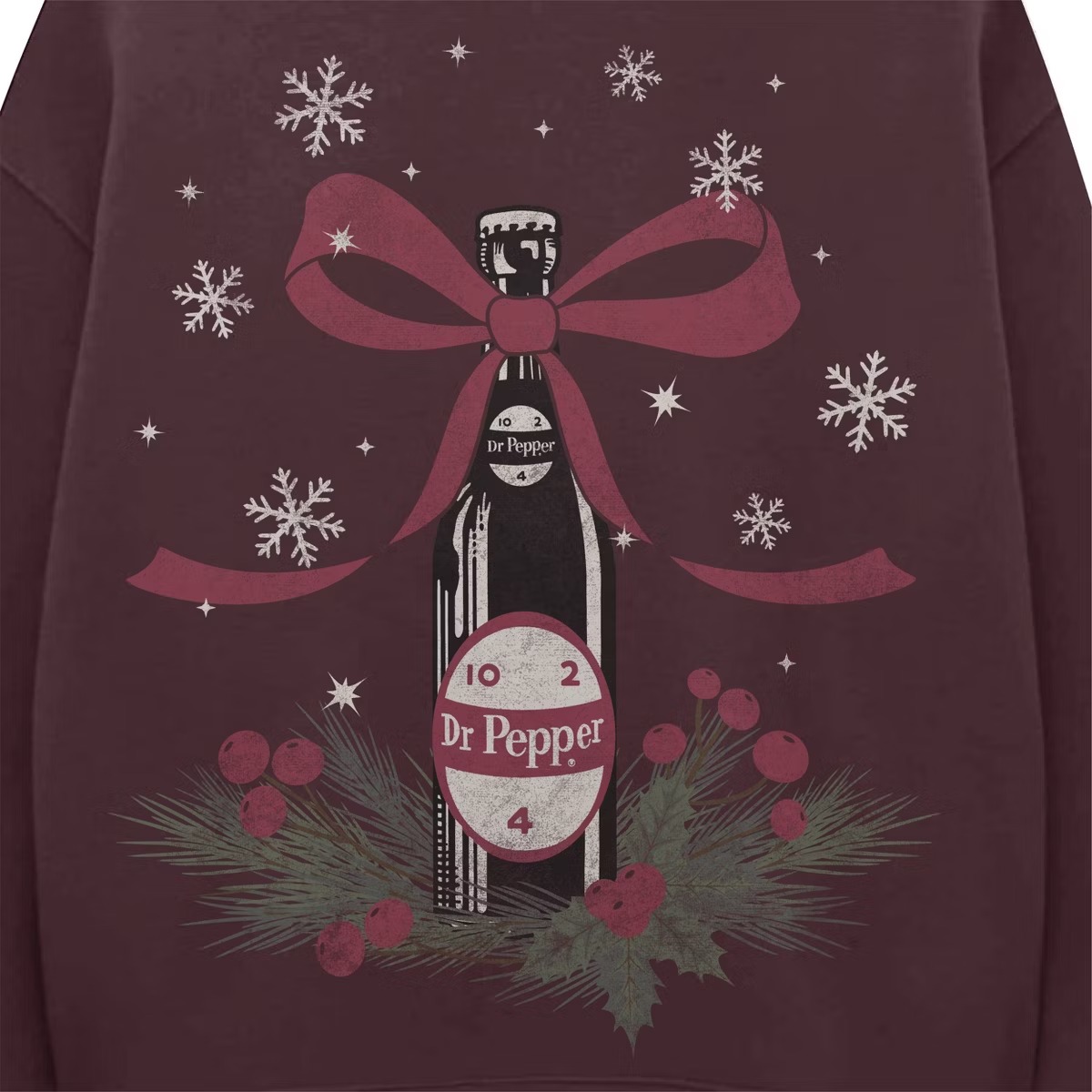 Dr Pepper Bow Graphic Sweatshirt
