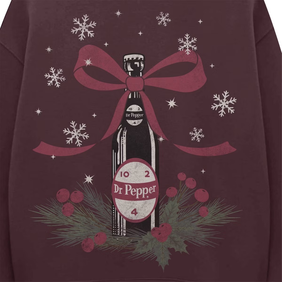 Dr Pepper Bow Graphic Sweatshirt