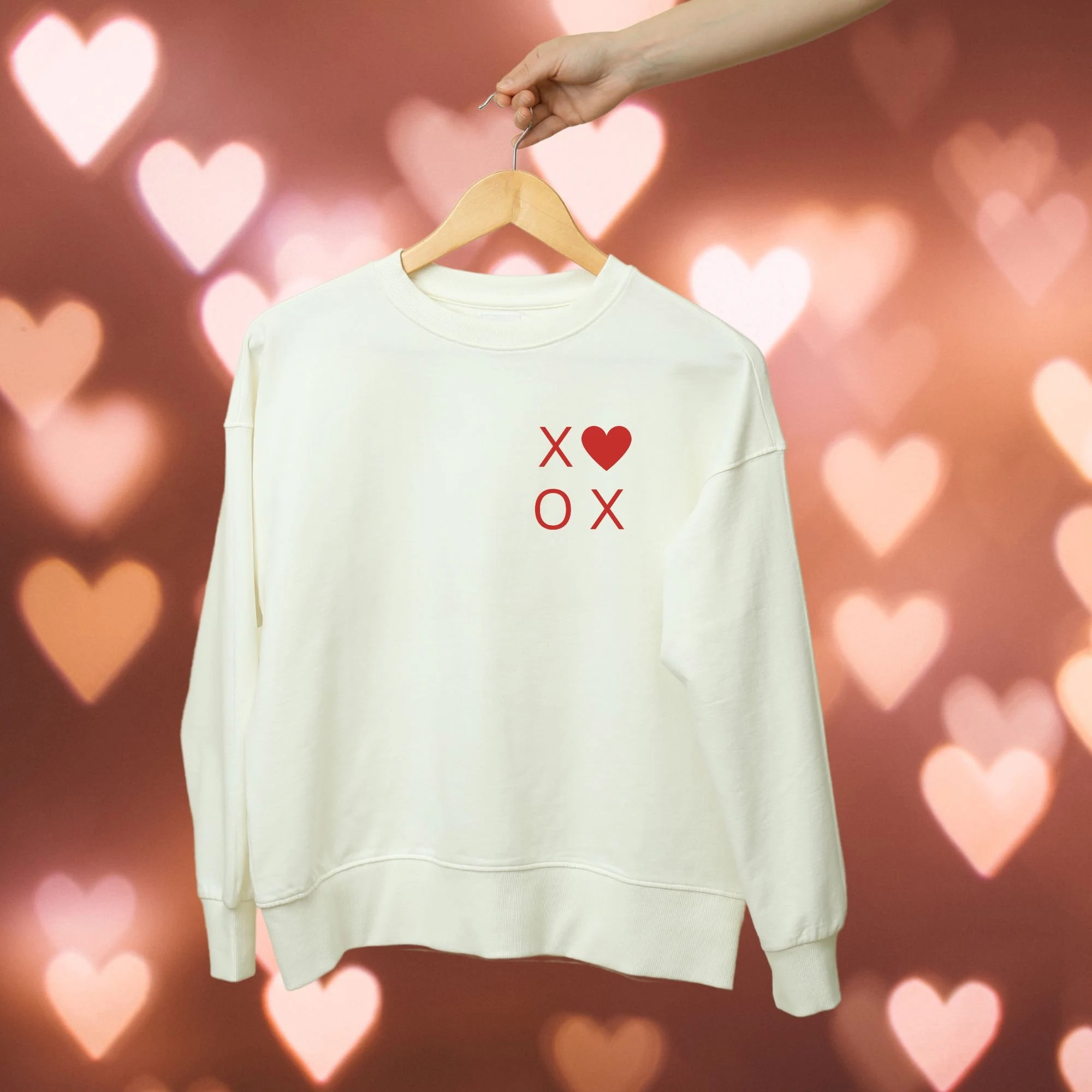 XO Heart Valentine's Day Sweatshirt