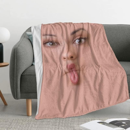 Custom Facial Features Blanket