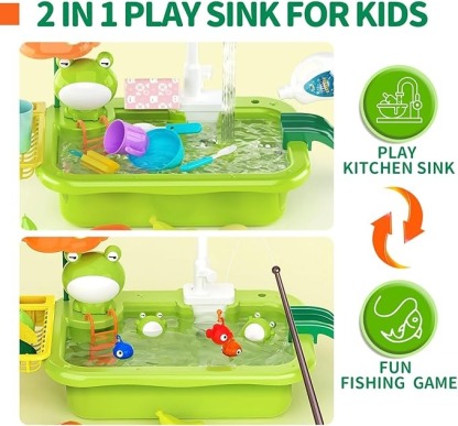 Electric Frog Bath Toy – Automatic Floating Water Spray Fountain for Toddlers, Fun Baby Bathtub Toy