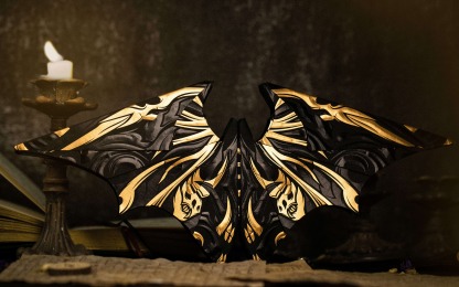 Demon Gigantic Playing Cards – Luxury Gothic Collector Deck 🦇♠️