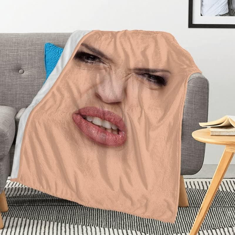 Custom Facial Features Blanket