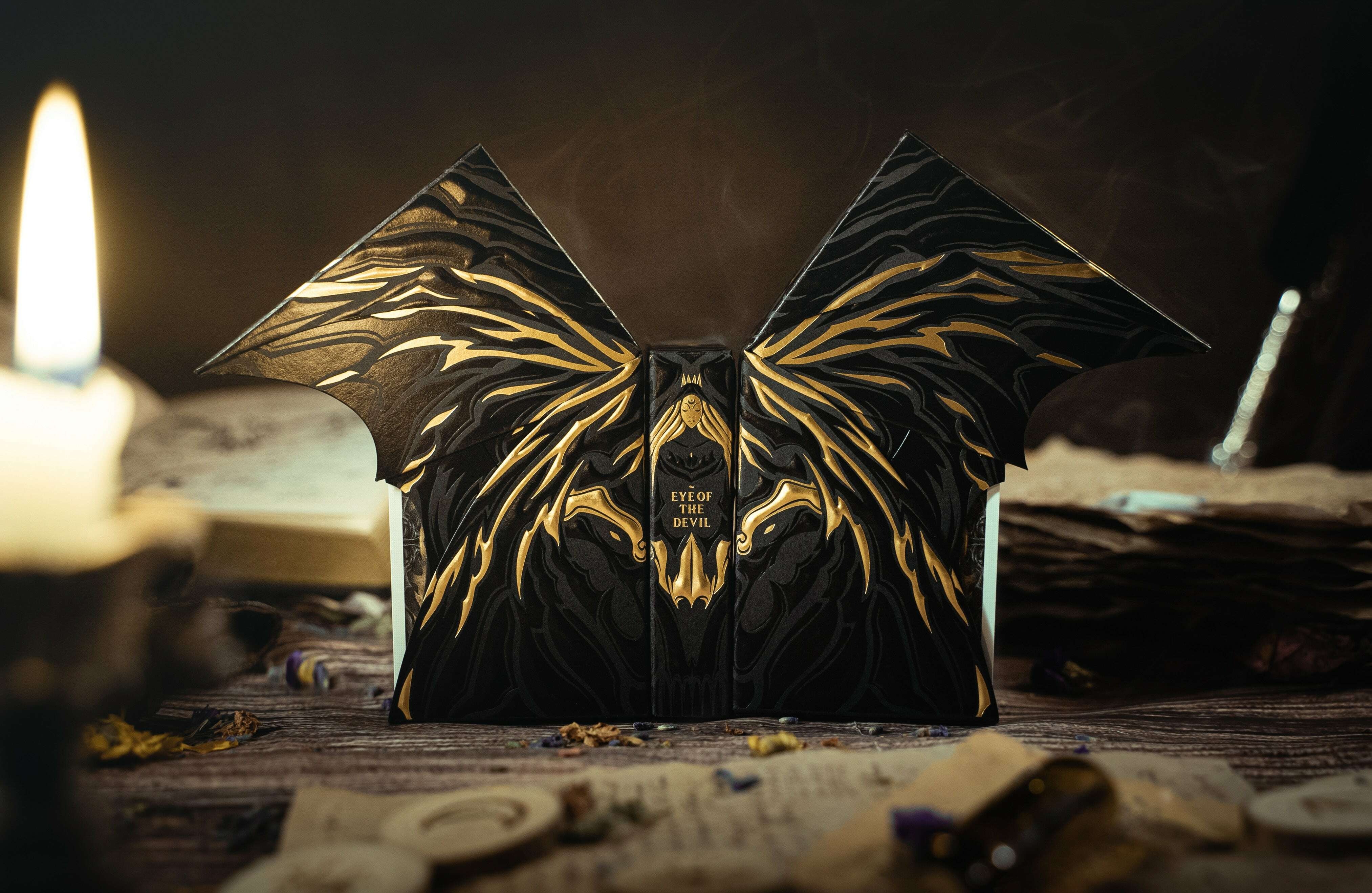 Demon Gigantic Playing Cards – Luxury Gothic Collector Deck 🦇♠️