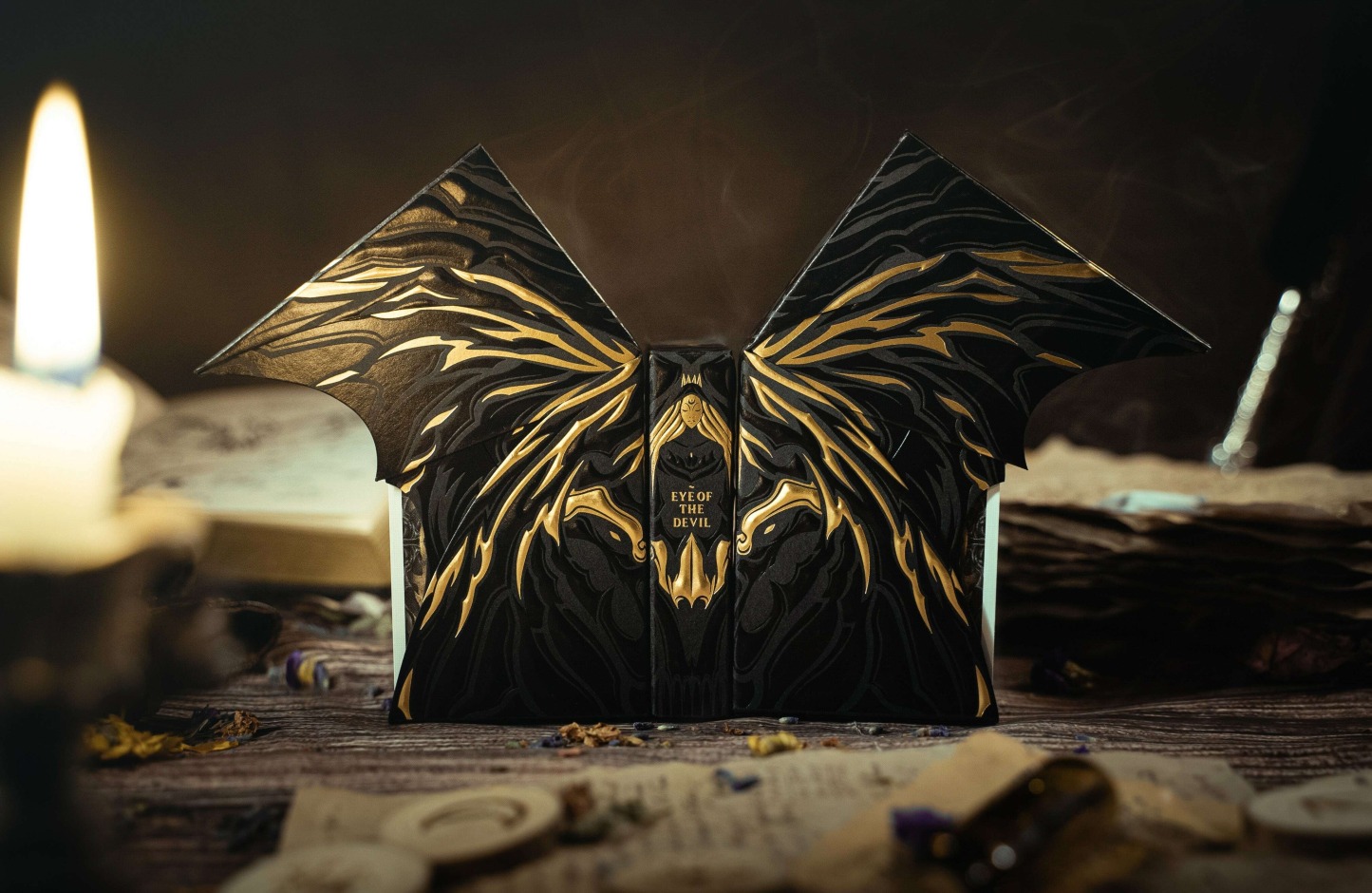 Demon Gigantic Playing Cards – Luxury Gothic Collector Deck 🦇♠️