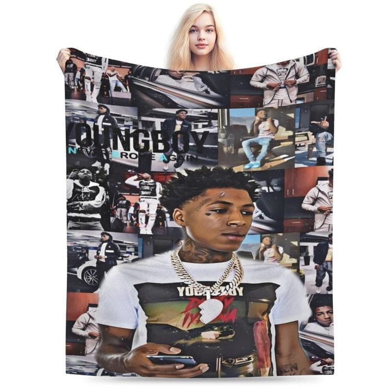 YoungBoy Never Broke Again Funny Blanket