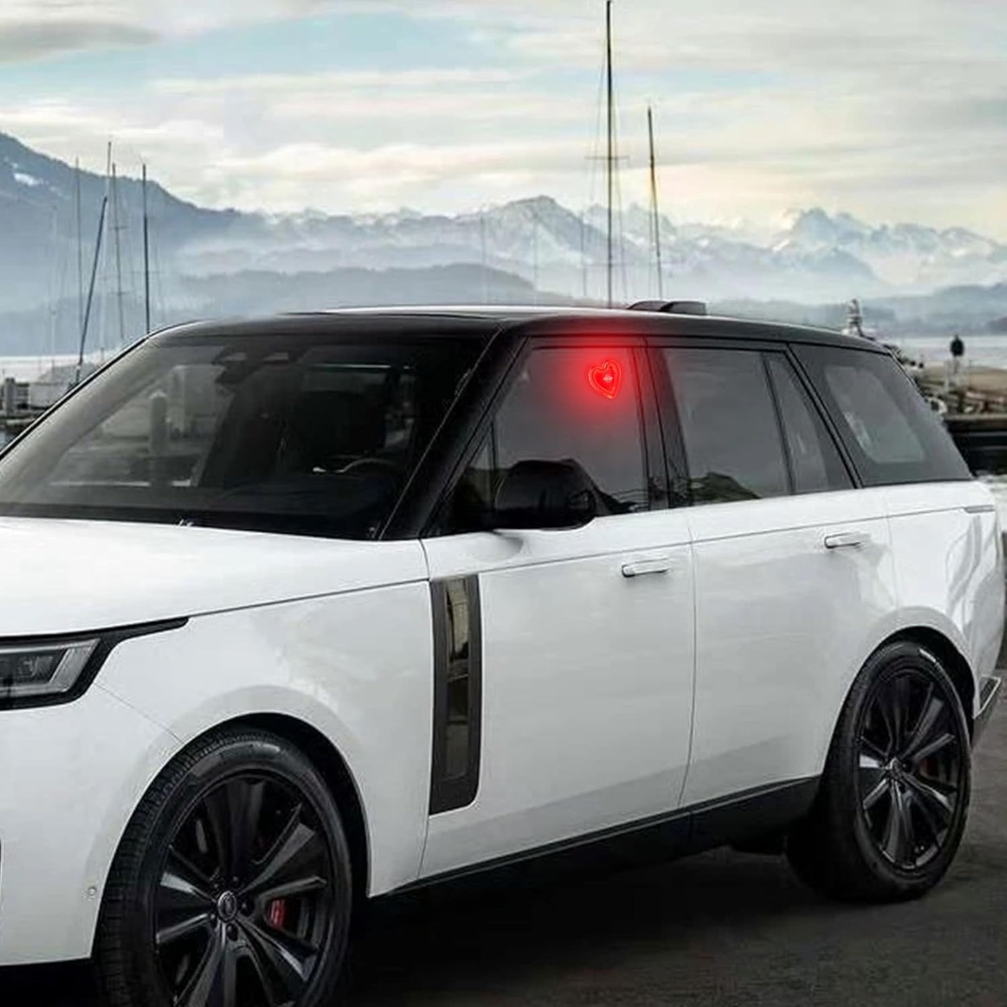 Love Heart Shape Neon LED Window Light 