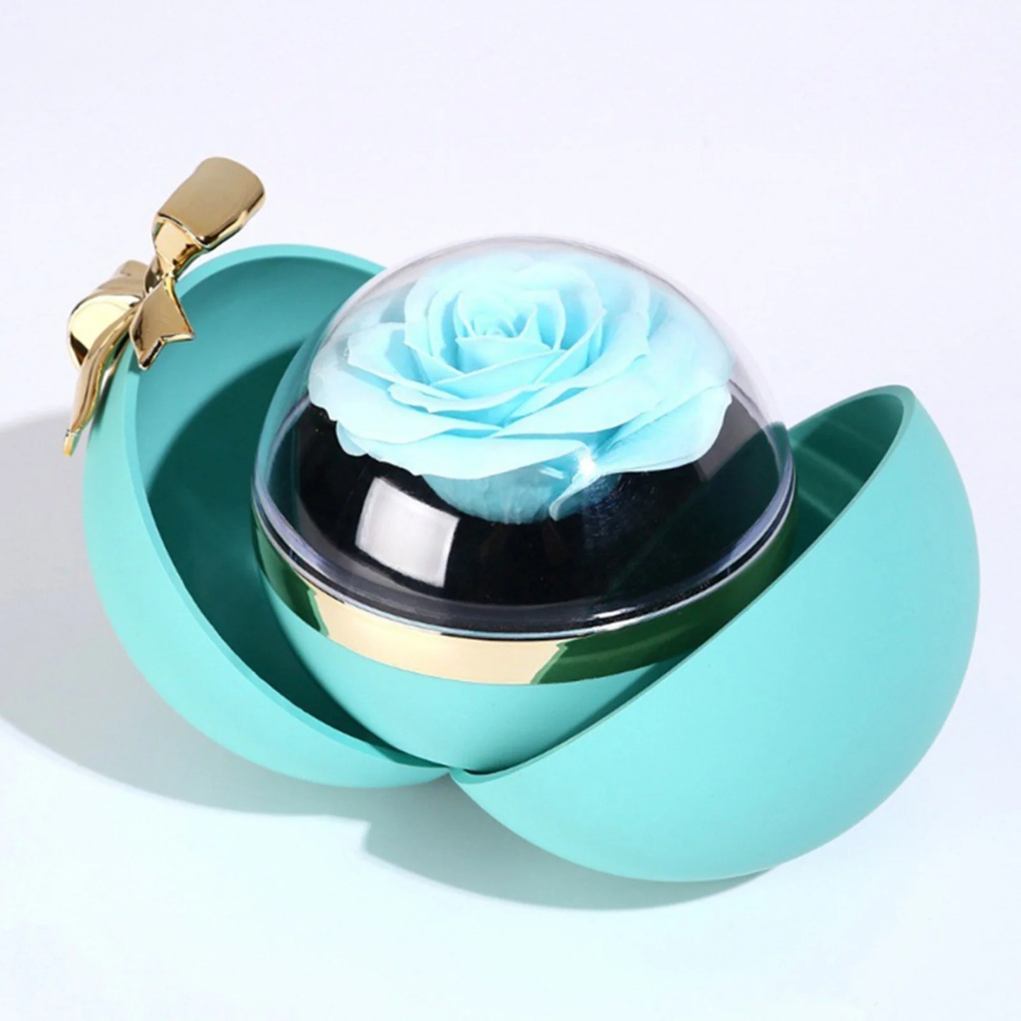 Spherical Butterflies Magnetic Jewelry Flower Box