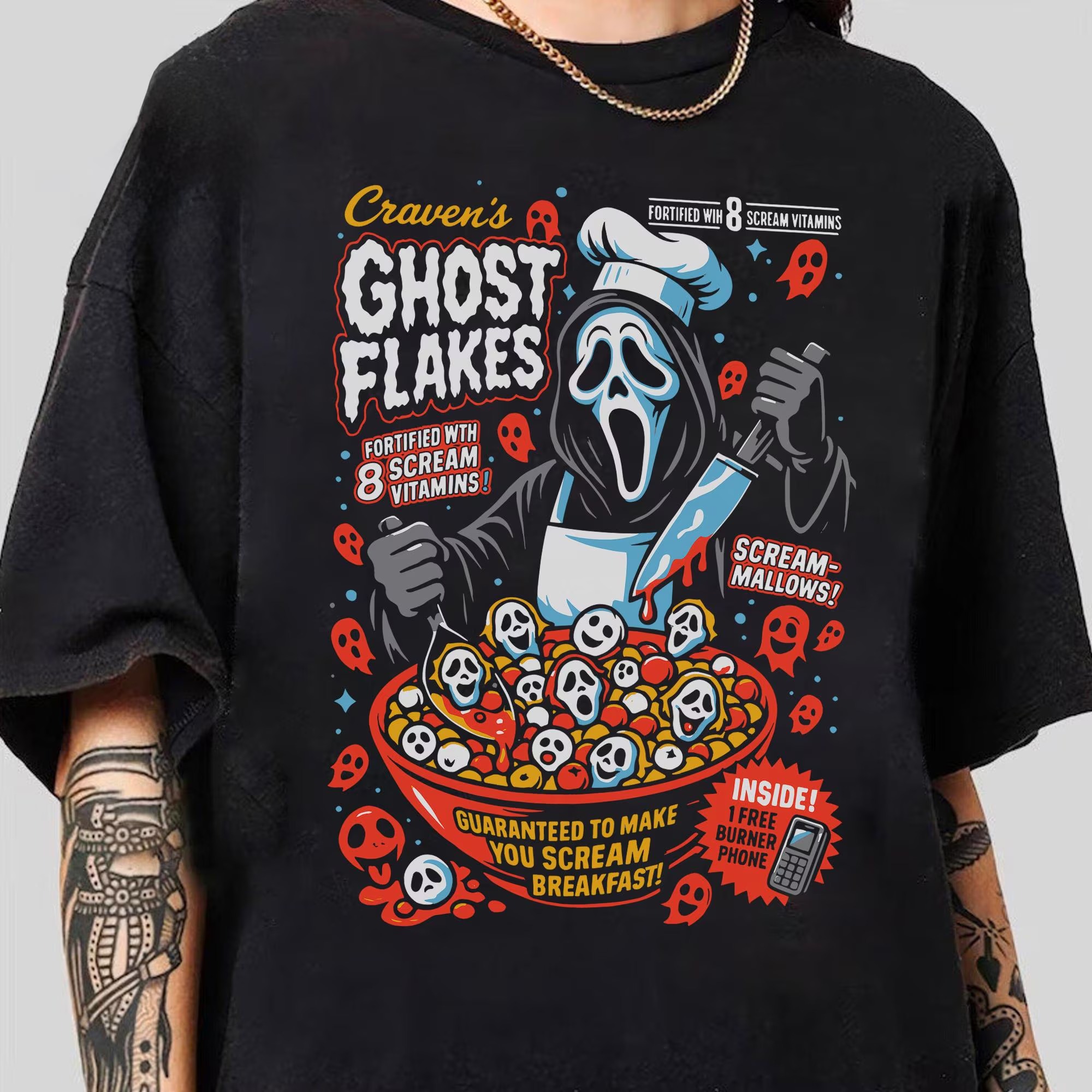 Halloween Horror Cereal Shirt