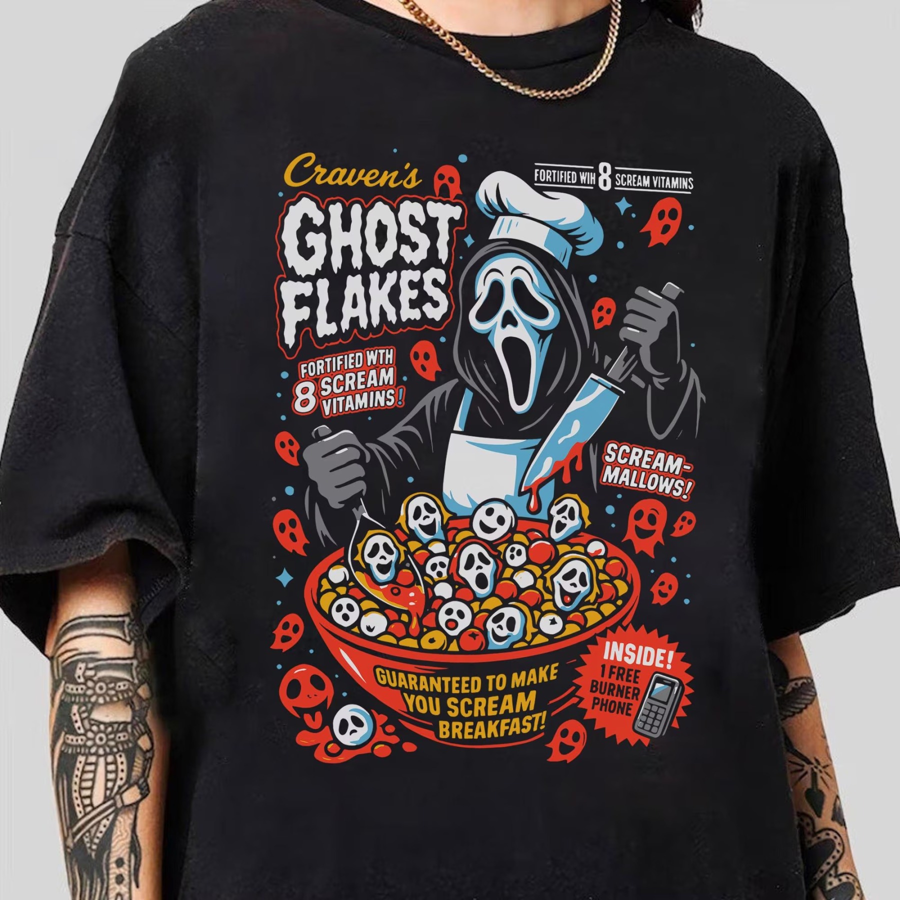 Halloween Horror Cereal Shirt