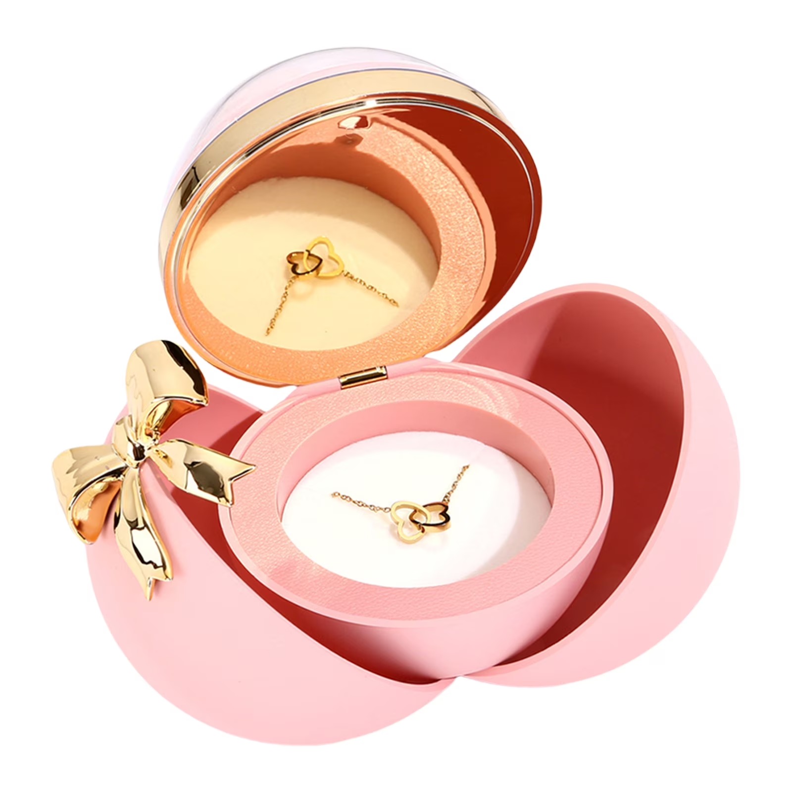 Spherical Butterflies Magnetic Jewelry Flower Box