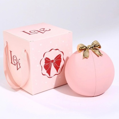 Spherical Butterflies Magnetic Jewelry Flower Box