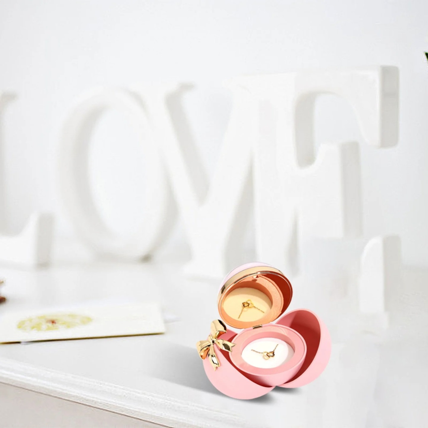 Spherical Butterflies Magnetic Jewelry Flower Box